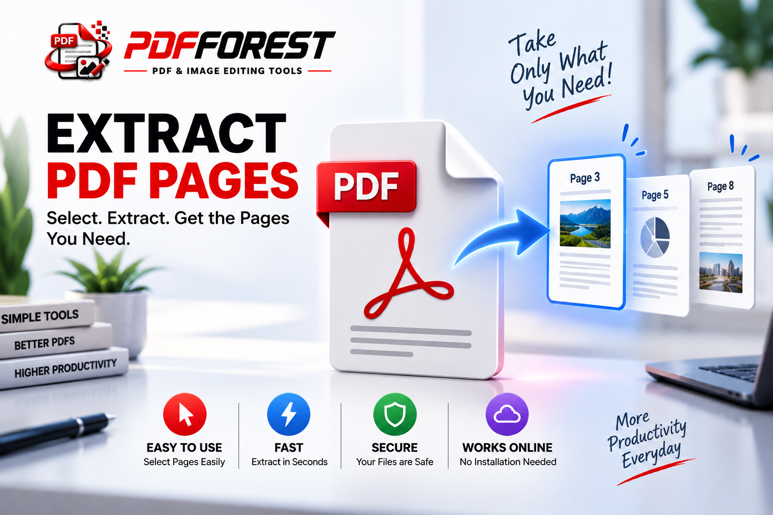 How to Extract Pages from PDF Online Free